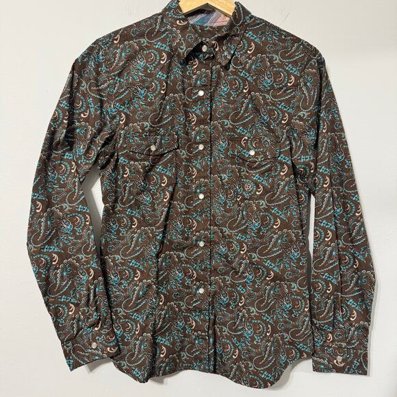 Roper Wear the West Women's M Button Up Pearl Snap Rodeo Western Equestrian - Picture 1 of 12